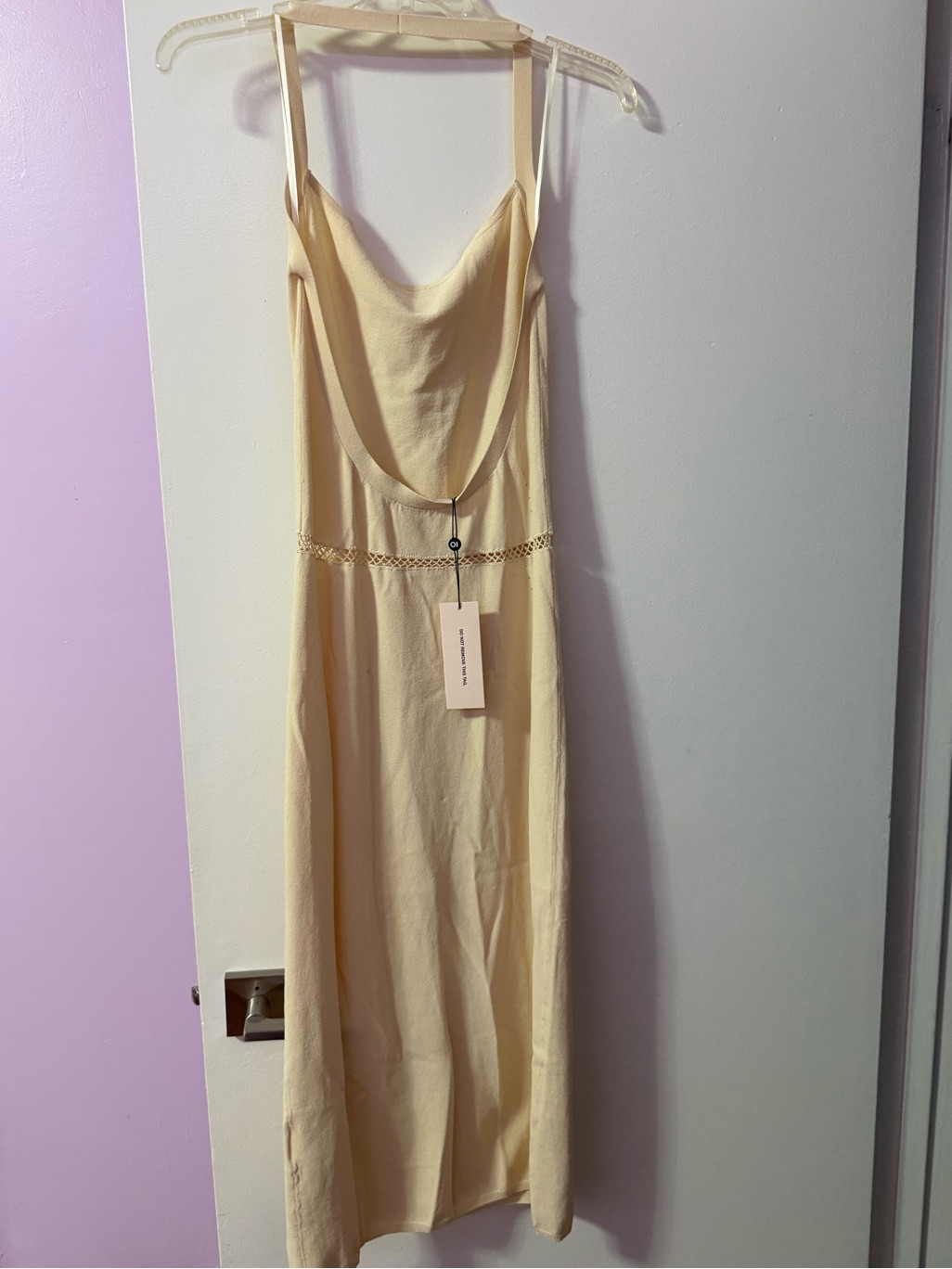 Nwt Orseund Iris La Bohemia Knit Halter Dress — image 4 of 8
